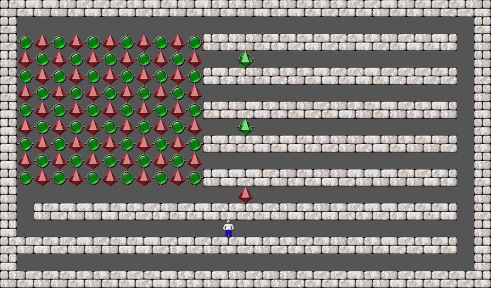 Sokoban David W. Skinner Arranged level 289